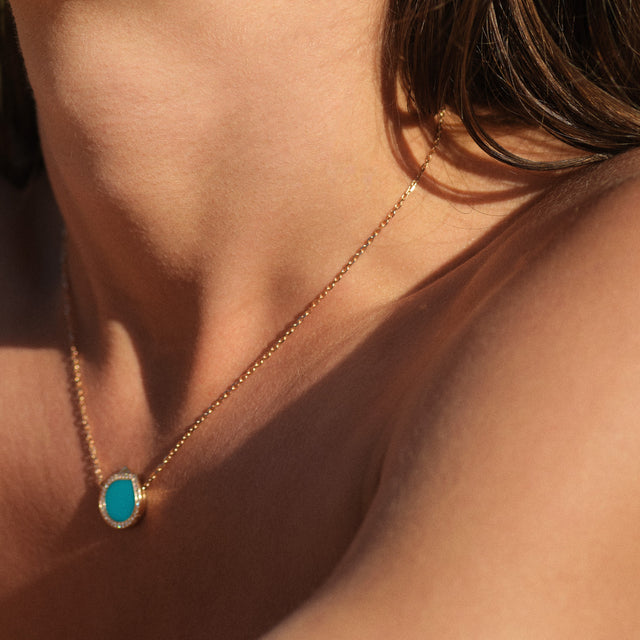 Antifer Turquoise pendant